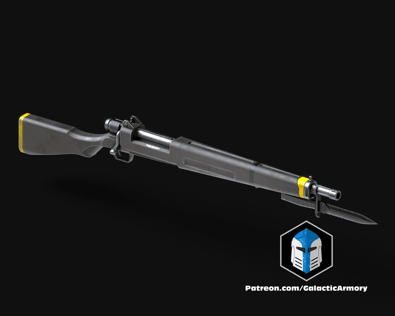 Helldivers 2 - Constitution Rifle - 3D Print Files 7 Helldivers 2 - Constitution Rifle - 3D Print Files - Image 5