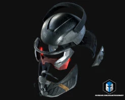Crysis Helmet - 3D Print Files -Galactic Armory Store CrysisHelmet Exploded