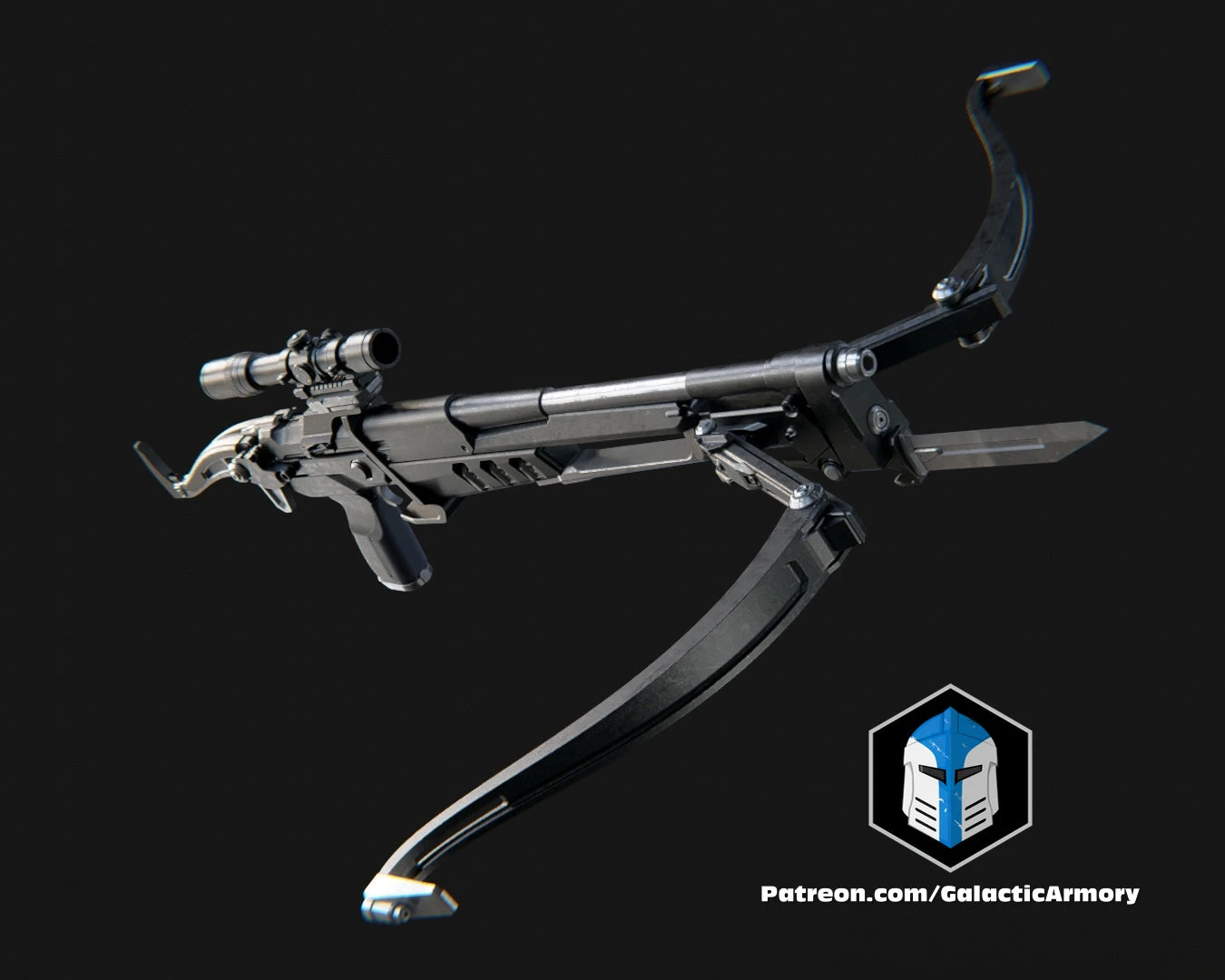 Custom Bowcaster Blaster - 3D Print Files 13 Custom Bowcaster Blaster - 3D Print Files - Image 11