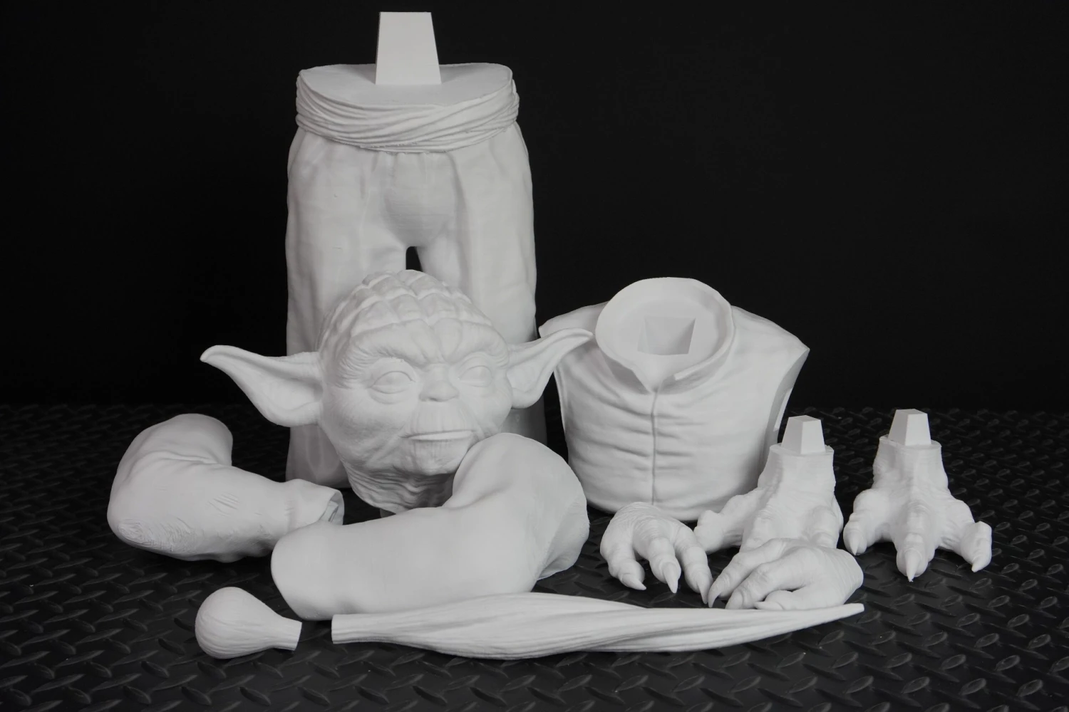 Life Sized Yoda Statue - Pose 2 - DIY 4 Life Sized Yoda Statue - Pose 2 - DIY - Image 2