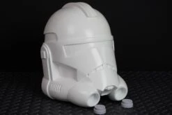 Animated Phase 2 Clone Trooper Helmet - Cast 11 Animated Phase 2 Clone Trooper Helmet - Cast -Galactic Armory Store DSC00407