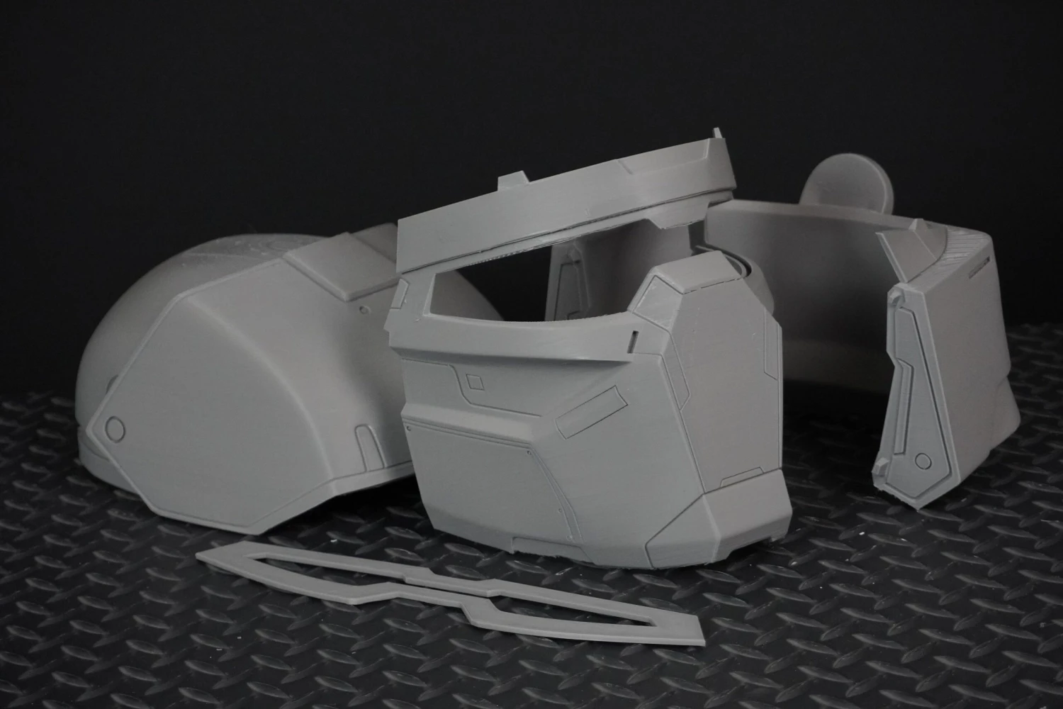 Galactic Spartan Helmet - DIY 7 Galactic Spartan Helmet - DIY - Image 5