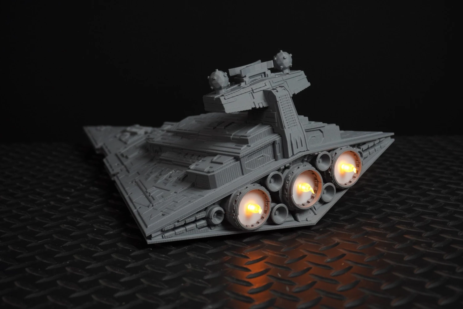 Tea Light Star Destroyer - DIY 7 Tea Light Star Destroyer - DIY - Image 5