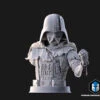 Damaged Darth Vader Bust - Pose 2 - 3D Print Files 2 Damaged Darth Vader Bust - Pose 2 - 3D Print Files -Galactic Armory Store DamagedDarthVaderBust Pose2