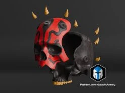 Darth Maul Skull - 3D Print Files 18 Darth Maul Skull - 3D Print Files -Galactic Armory Store DarthMaulSkull Exploded