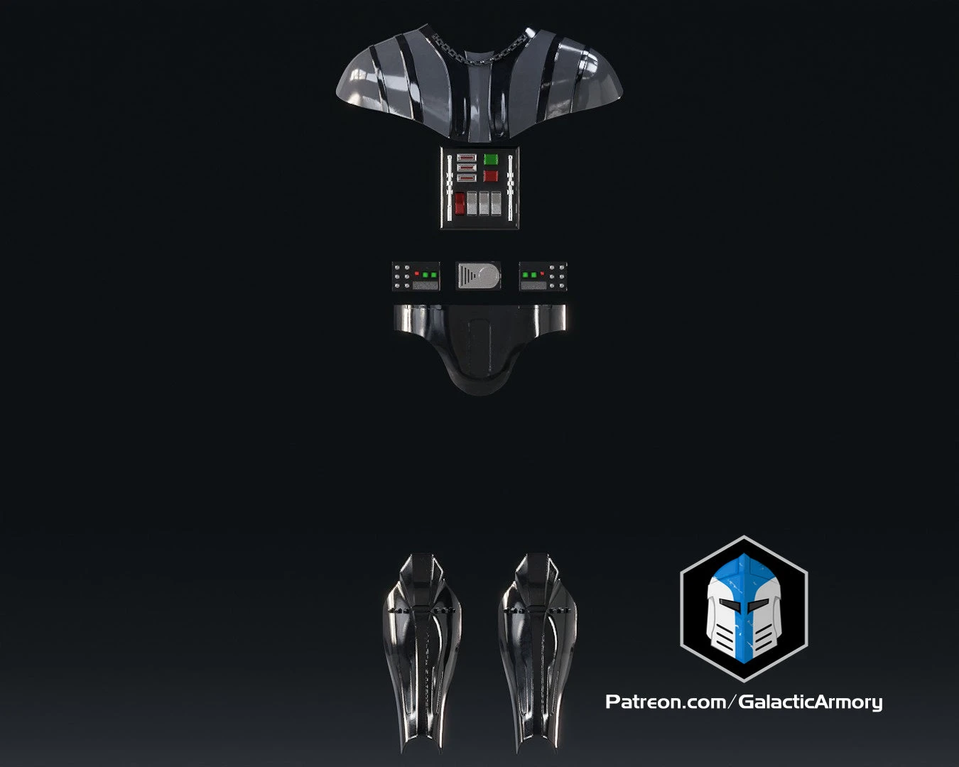 Revenge Of The Sith Darth Vader Armor - 3D Print Files 8 Revenge Of The Sith Darth Vader Armor - 3D Print Files - Image 6