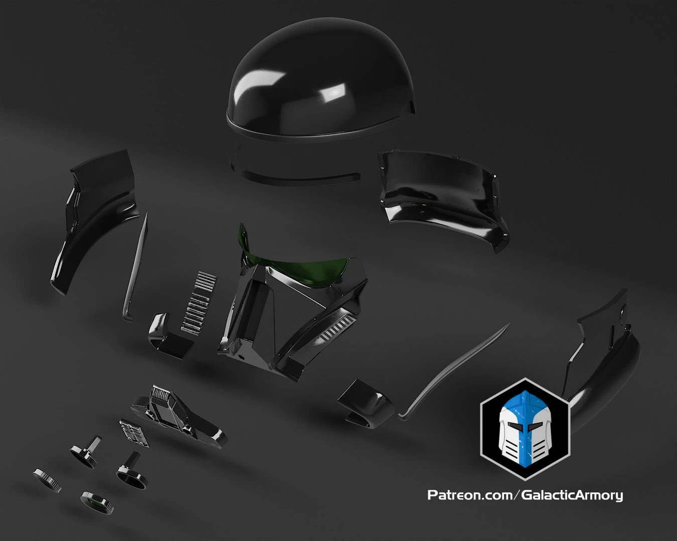 Death Trooper Helmet - 3D Print Files 7 Death Trooper Helmet - 3D Print Files - Image 5