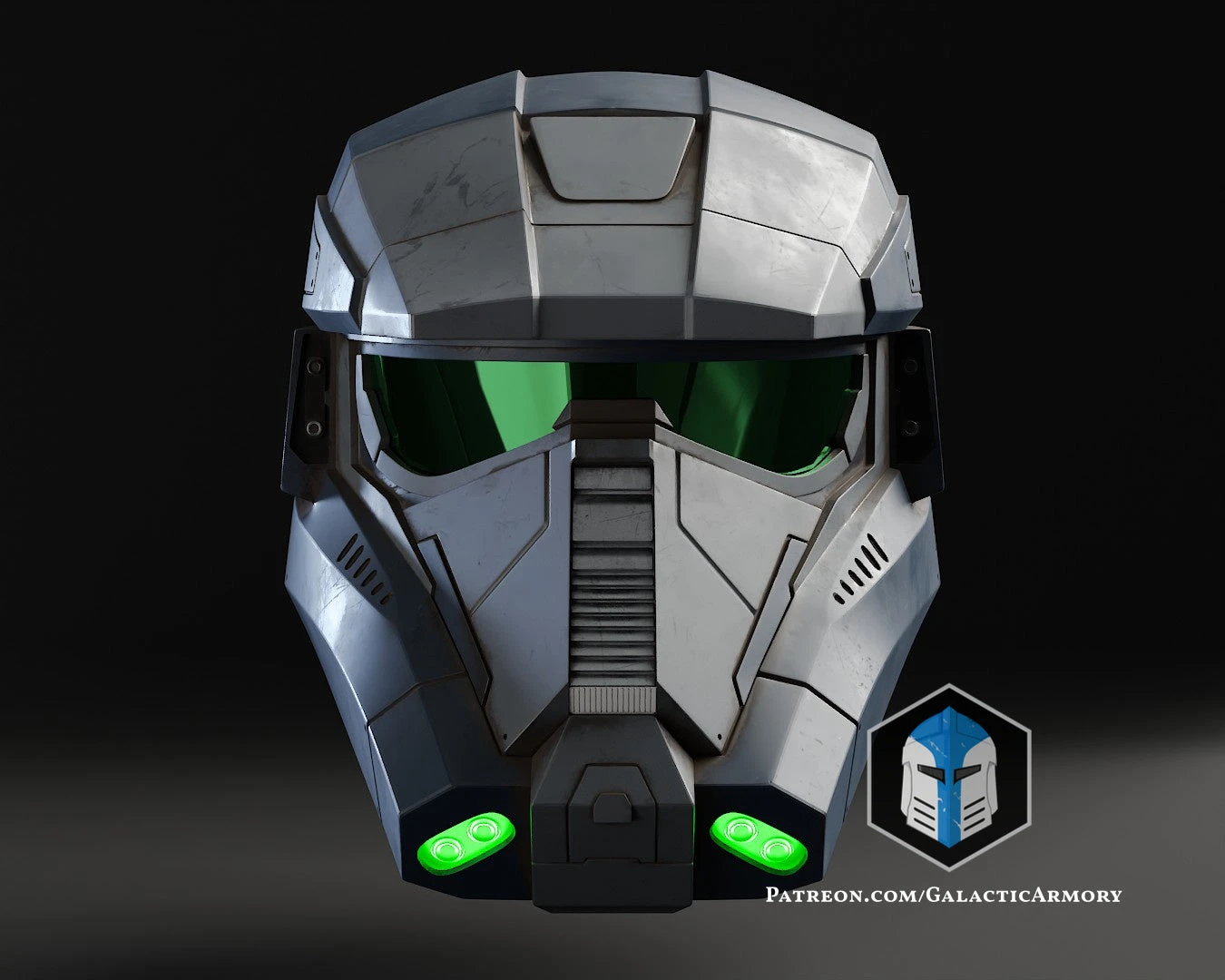 Death Trooper Spartan Helmet - 3D Print Files 6 Death Trooper Spartan Helmet - 3D Print Files - Image 4
