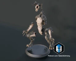 Deathclaw Figurine - 3D Print Files 16 Deathclaw Figurine - 3D Print Files -Galactic Armory Store Deathclaw1 6Figurine Exploded