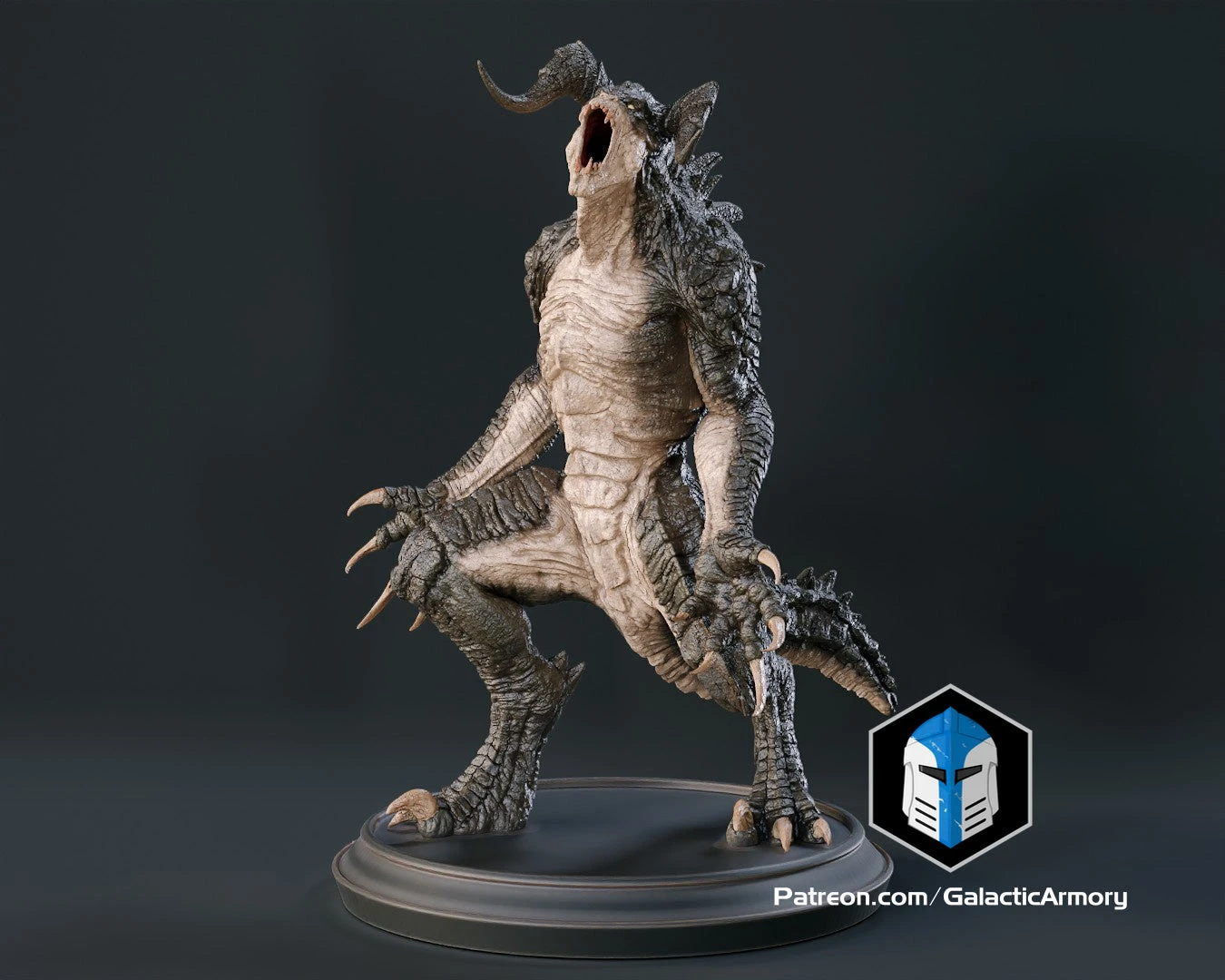 Deathclaw Figurine - 3D Print Files 5 Deathclaw Figurine - 3D Print Files - Image 3