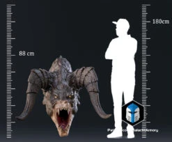 Deathclaw Trophy And Life Sized Wall Mount - 3D Print Files -Galactic Armory Store DeathclawLifeSizedScale