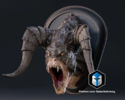 Deathclaw Trophy And Life Sized Wall Mount - 3D Print Files -Galactic Armory Store DeathclawTrophy