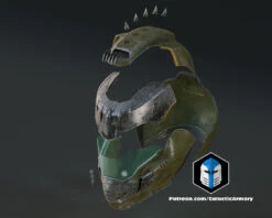 Slayer Dark Ages Helmet And Armor - 3D Print Files 26 Slayer Dark Ages Helmet And Armor - 3D Print Files -Galactic Armory Store DoomDarkAgesHelmet Exploded