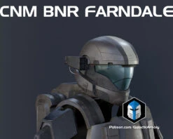 ODST Helmet Accessory Pack - 3D Print Files -Galactic Armory Store Farndale