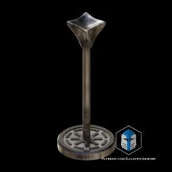 Republic Helmet Mount/Stand - 3D Print Files -Galactic Armory Store GAHelmetStand Assembled