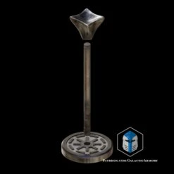 Republic Helmet Mount/Stand - 3D Print Files -Galactic Armory Store GAHelmetStand Exploded