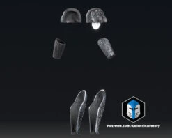 Tigris Of Gaul Armor And Weaponry - 3D Print Files 37 Tigris Of Gaul Armor And Weaponry - 3D Print Files -Galactic Armory Store GaulArmor3