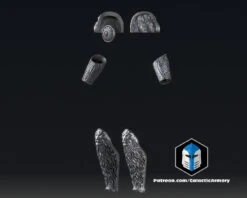 Tigris Of Gaul Armor And Weaponry - 3D Print Files 40 Tigris Of Gaul Armor And Weaponry - 3D Print Files -Galactic Armory Store GaulArmor7