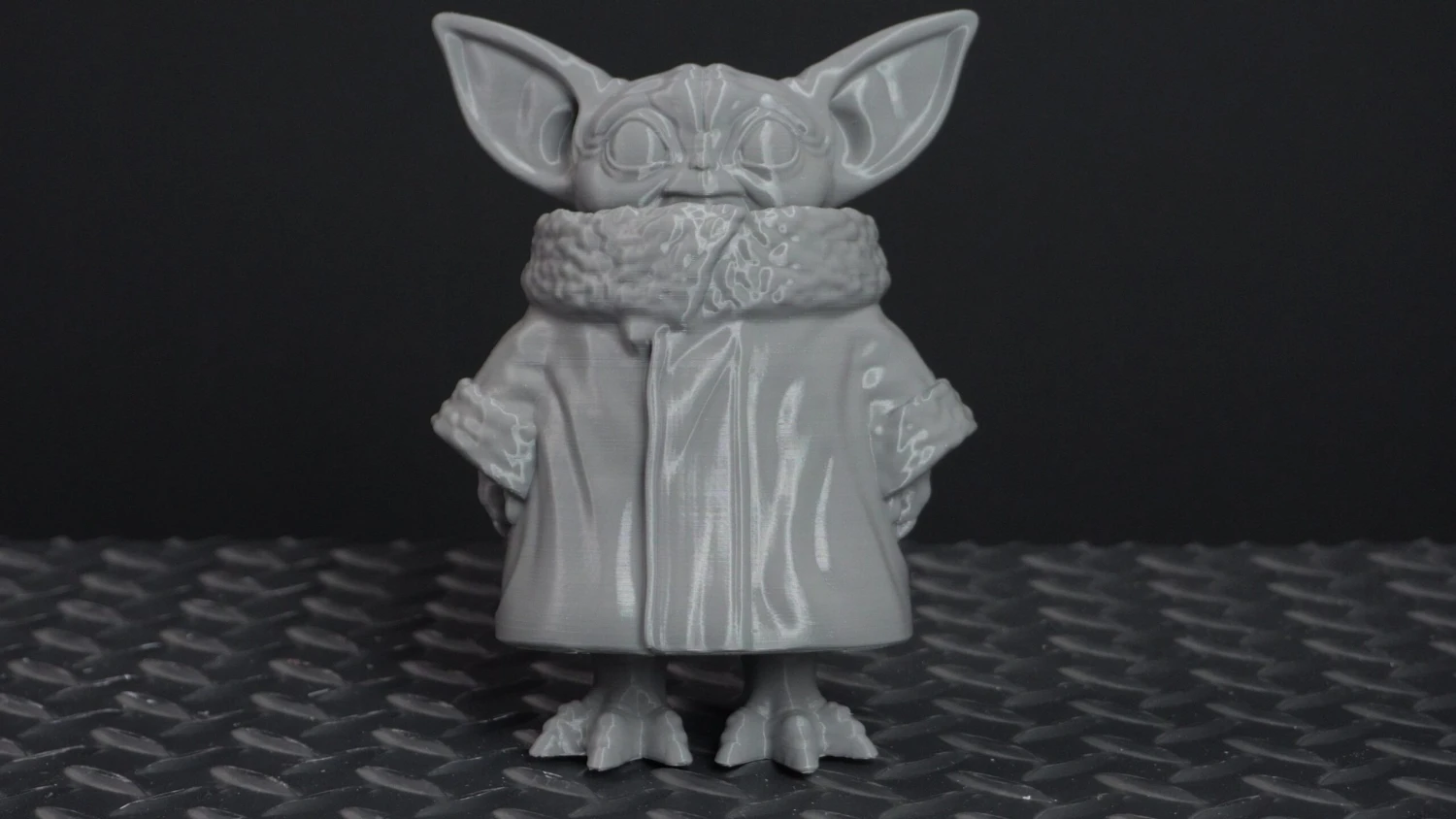 Standing Grogu - Arms At Side - DIY 6 Standing Grogu - Arms At Side - DIY - Image 4