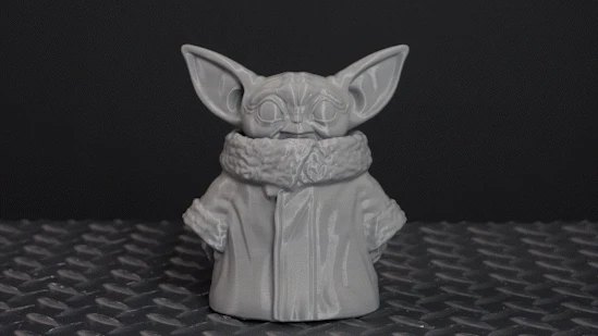 Standing Grogu - Arms At Side - 3D Print Files 4 Standing Grogu - Arms At Side - 3D Print Files - Image 2