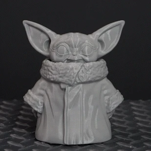 Standing Grogu - Arms At Side - DIY 3 Standing Grogu - Arms At Side - DIY