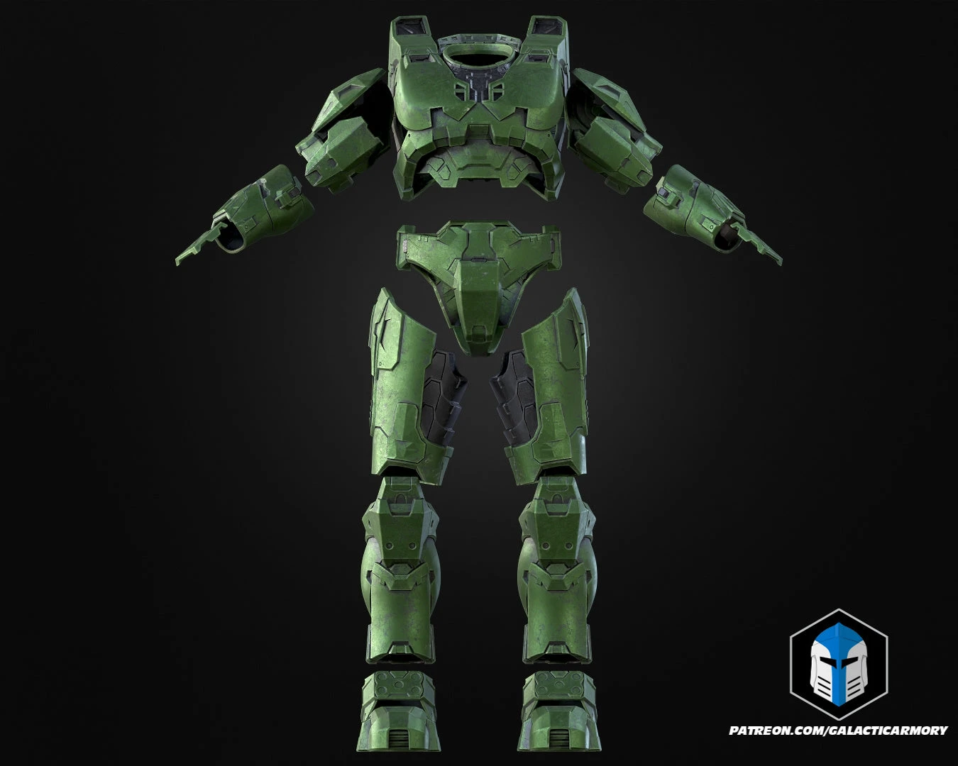 Master Chief Mark 6 Armor - 3D Print Files 13 Master Chief Mark 6 Armor - 3D Print Files - Image 11