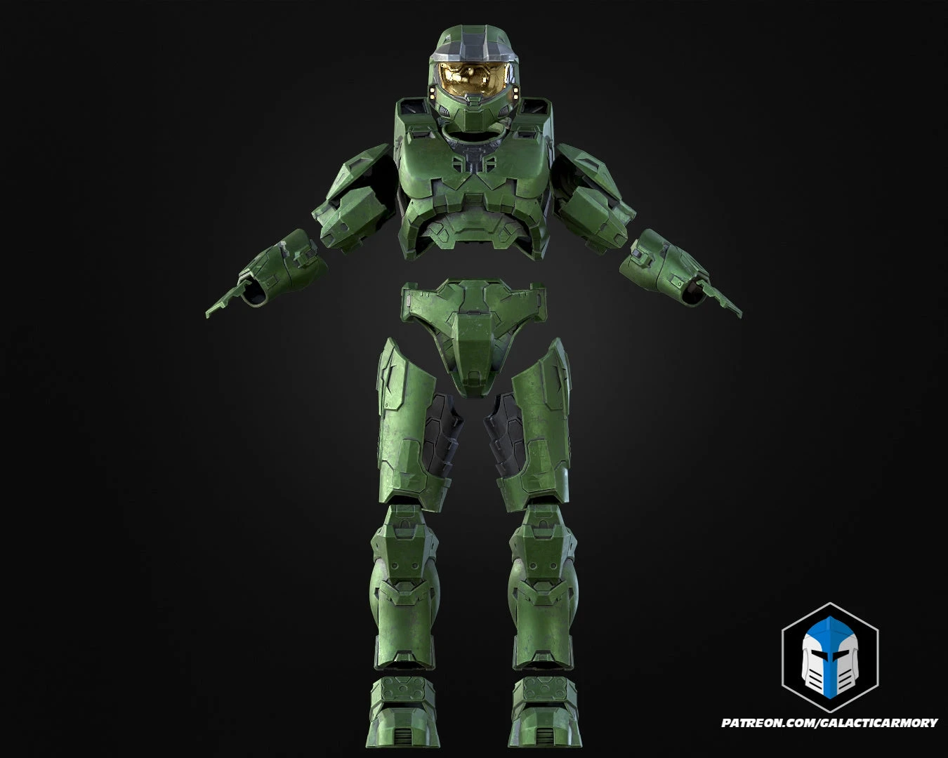 Master Chief Mark 6 Armor - 3D Print Files 4 Master Chief Mark 6 Armor - 3D Print Files - Image 2