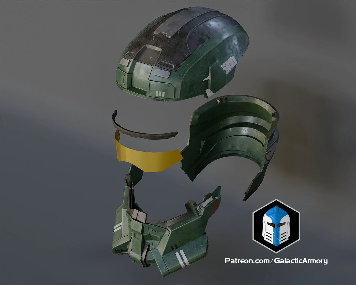 EOD Helmet - 3D Print Files 6 EOD Helmet - 3D Print Files - Image 4