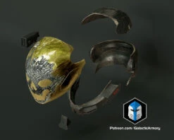 EVA Emile Helmet - 3D Print Files 19 EVA Emile Helmet - 3D Print Files -Galactic Armory Store HaloEVAHelmet Exploded