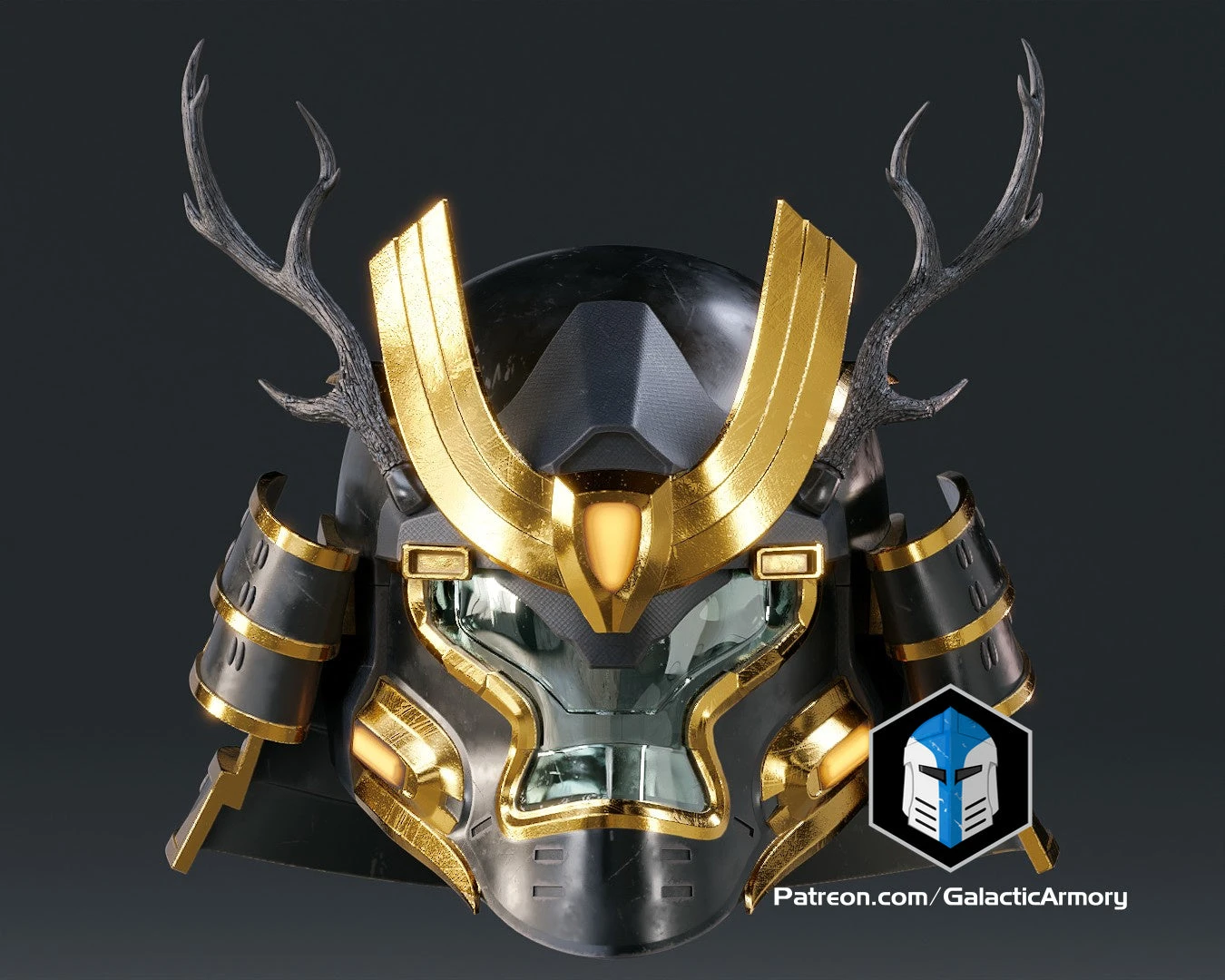Infinite Kabuto Helmet - 3D Print Files 6 Infinite Kabuto Helmet - 3D Print Files - Image 4