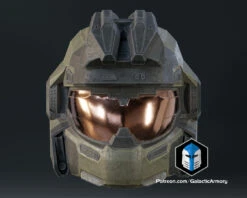 Reach Grenadier - Jorge Helmet - 3D Print Files -Galactic Armory Store HaloReachGrenadier Jorge Helmet