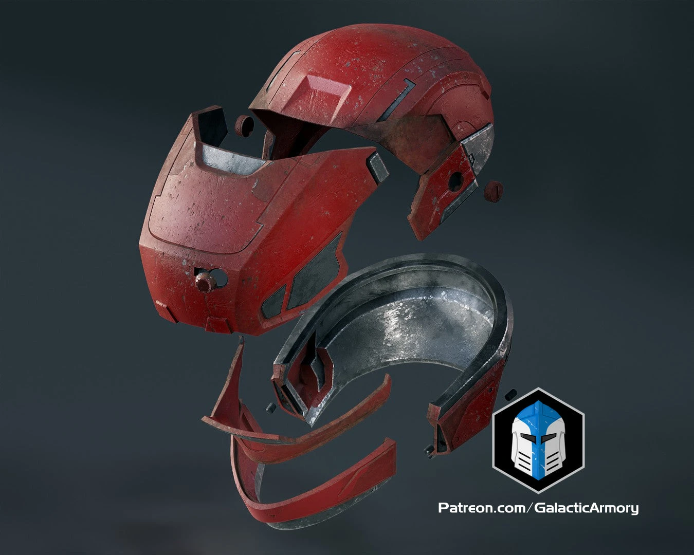 Reach Gungnir Helmet - 3D Print Files 5 Reach Gungnir Helmet - 3D Print Files - Image 3