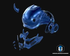 Infinite Yokai Helmet - 3D Print Files -Galactic Armory Store HaloYokaiHelmet Exploded