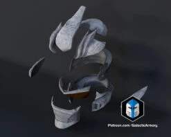 Hayabusa Helmet - 3D Print Files 18 Hayabusa Helmet - 3D Print Files -Galactic Armory Store HayabusaHelmet Exploded