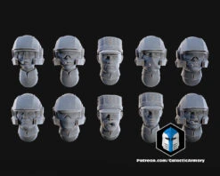 1:48 Scale UNSC Marine Miniatures - 3D Print Files 25 1:48 Scale UNSC Marine Miniatures - 3D Print Files -Galactic Armory Store HeadOptions