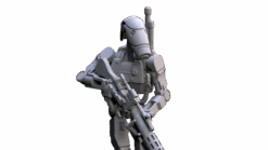 1:48 Scale Battle Droid Army - Heavy Class - 3D Print Files 16 1:48 Scale Battle Droid Army - Heavy Class - 3D Print Files -Galactic Armory Store HeavyDroid2