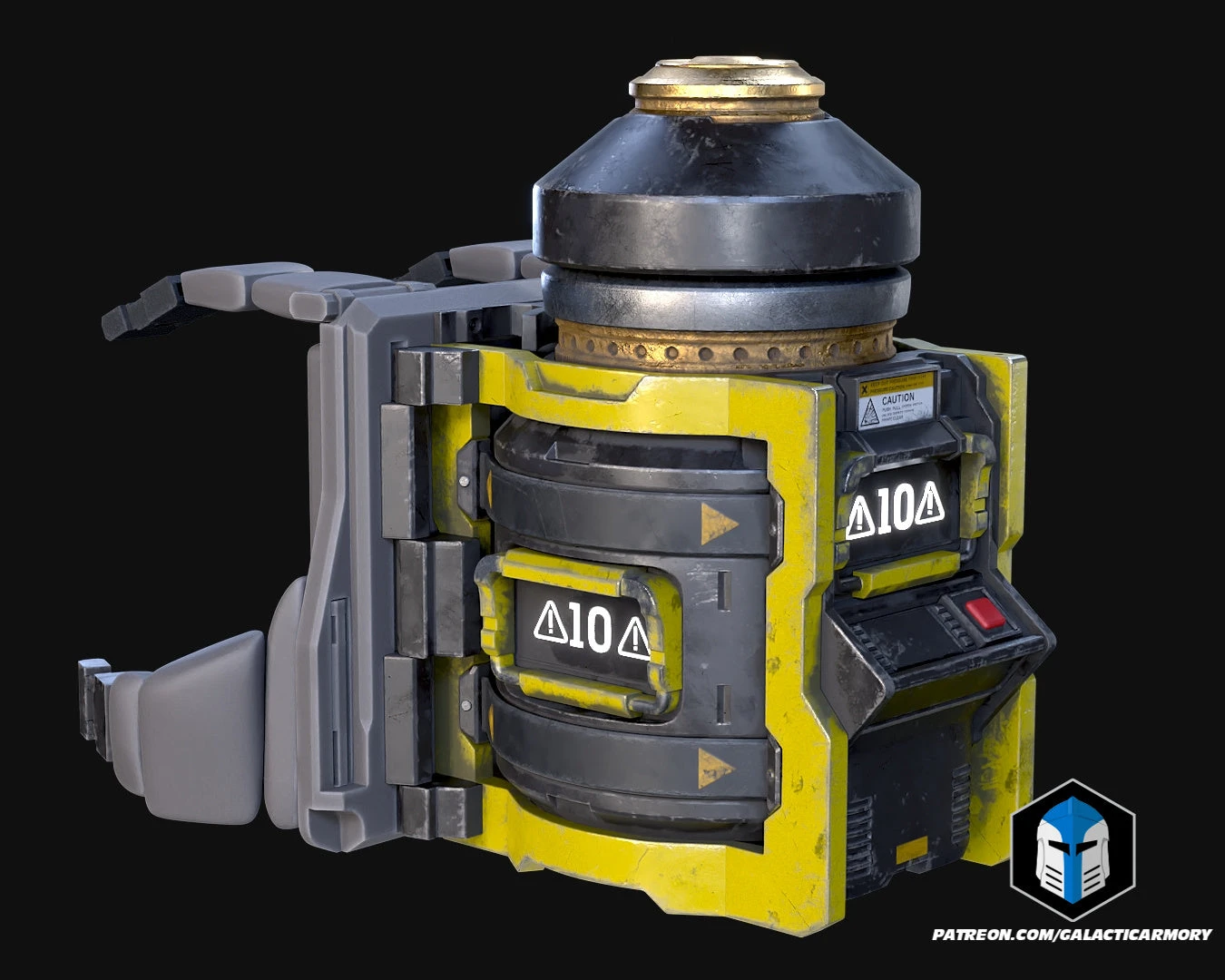 Helldivers 2 - Hellbomb Backpack - 3D Print Files 15 Helldivers 2 - Hellbomb Backpack - 3D Print Files - Image 13