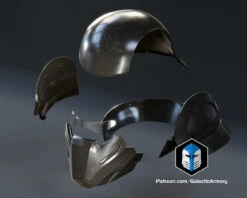 Helldivers 2 Helmet - Exterminator - 3D Print Files 18 Helldivers 2 Helmet - Exterminator - 3D Print Files -Galactic Armory Store Helldivers2 ExterminatorHelmet Exploded