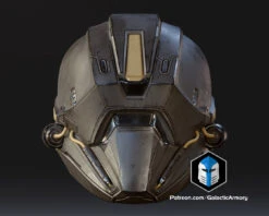Helldivers 2 - Juggernaut Helmet - 3D Print Files -Galactic Armory Store HelldiversJuggernautHelmet