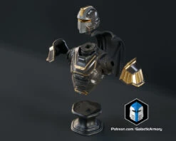 Helldivers 2 - Hero Of The Federation Bust - 3D Print Files 17 Helldivers 2 - Hero Of The Federation Bust - 3D Print Files -Galactic Armory Store HerooftheFederationBust Exploded