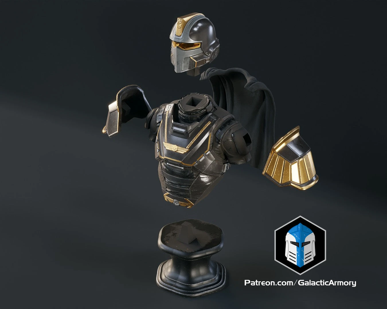 Helldivers 2 - Hero Of The Federation Bust - 3D Print Files 6 Helldivers 2 - Hero Of The Federation Bust - 3D Print Files - Image 4