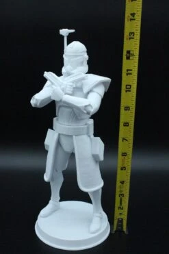 Captain Rex Figurine - Pose 1 - DIY -Galactic Armory Store IMG 2850