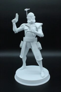 Captain Rex Figurine - Pose 3 - DIY