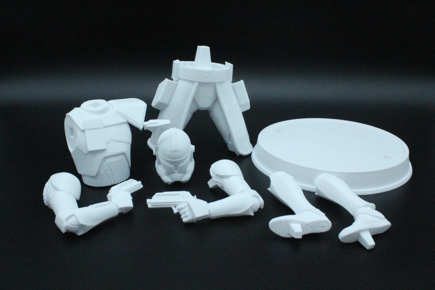 Captain Rex Figurine - Pose 3 - DIY 7 Captain Rex Figurine - Pose 3 - DIY - Image 5