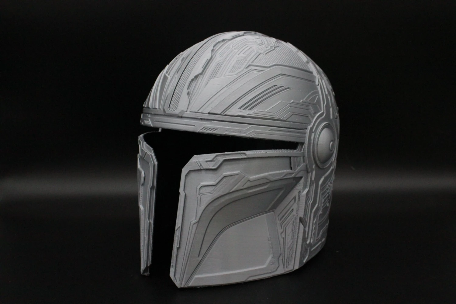 Cyberpunk Techno Mando Helmet - DIY 3 Cyberpunk Techno Mando Helmet - DIY
