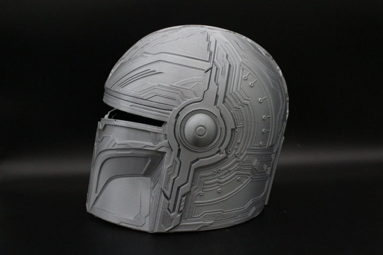 Cyberpunk Techno Mando Helmet - DIY 5 Cyberpunk Techno Mando Helmet - DIY - Image 3