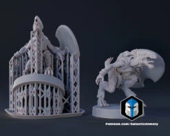 1:48 Scale Jackal Miniatures - 3D Print Files -Galactic Armory Store JackalPose3Side by side