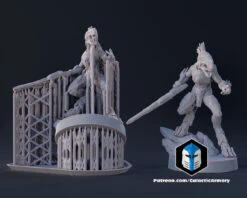 1:48 Scale Jackal Miniatures - 3D Print Files -Galactic Armory Store JackalPose4Side by side