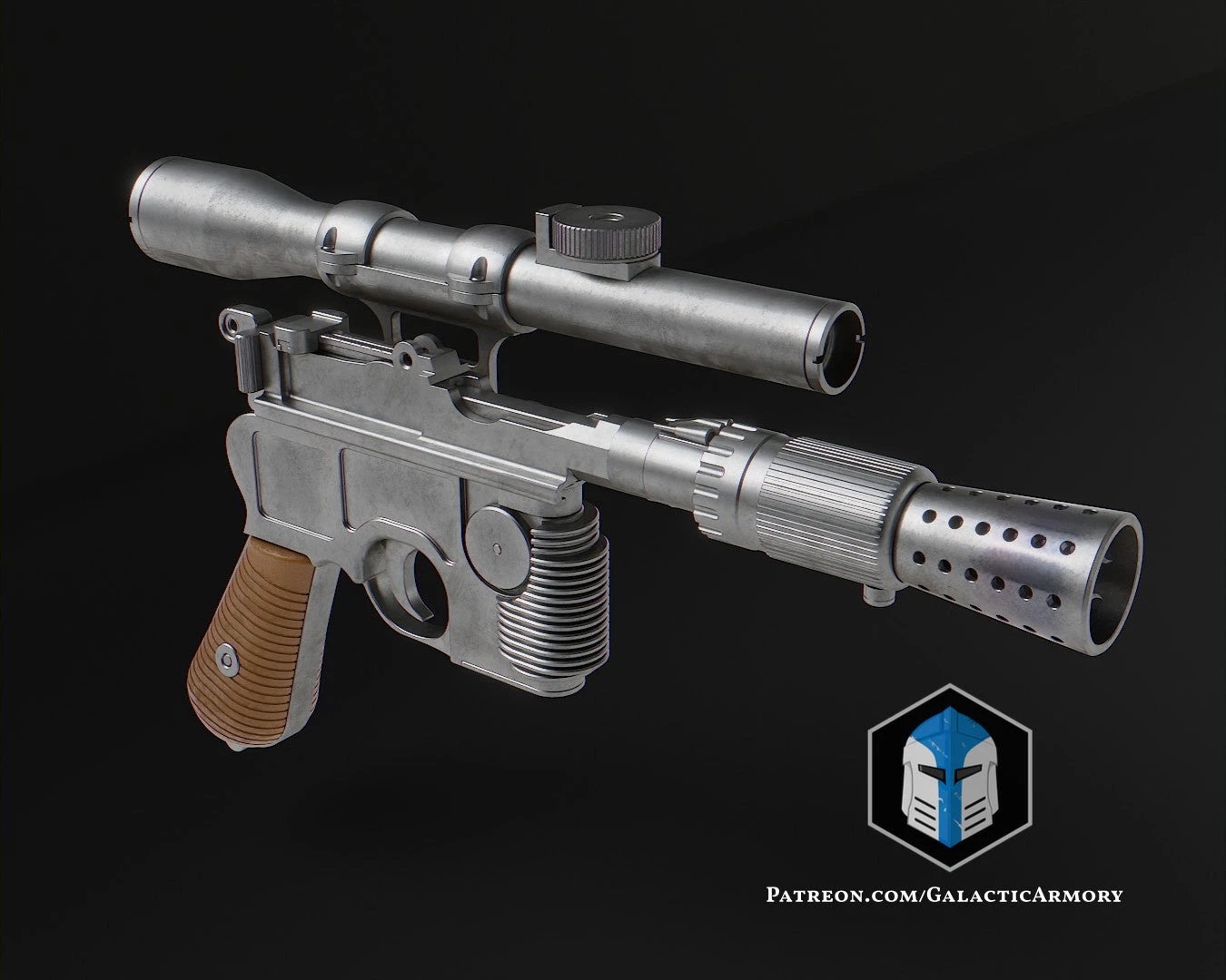 Jedi: Survivor DL-44 Blaster - 3D Print Files 6 Jedi: Survivor DL-44 Blaster - 3D Print Files - Image 4