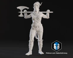Karlach Figurine - Pose 1 - 3D Print Files 15 Karlach Figurine - Pose 1 - 3D Print Files -Galactic Armory Store KarlachFigurine Pose1